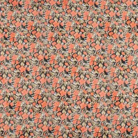 Printed Dobby Jacquard Chiffon - TANIA - 013 - Black