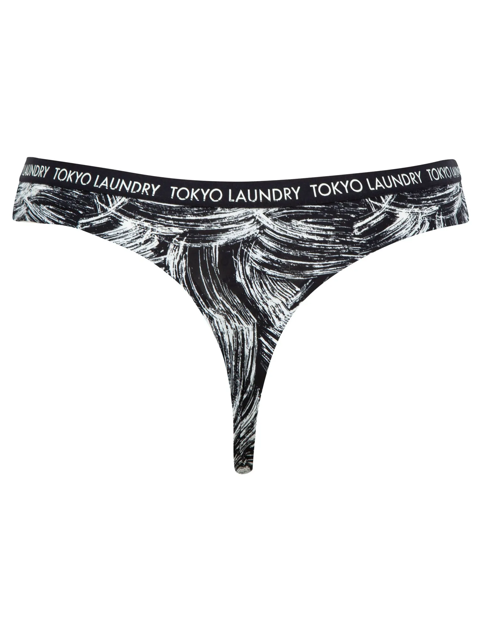Rambeau (3 Pack) No VPL Seam Free Assorted Thongs in Cloud Pink / Corsair / Jet Black - Tokyo Laundry