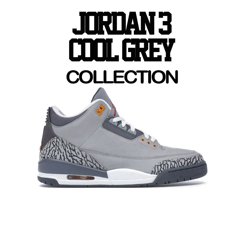 Retro 3 Cool Grey Hooligans Shirt