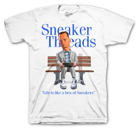 Retro 3 Racer Blue Box Of Sneakers Shirt