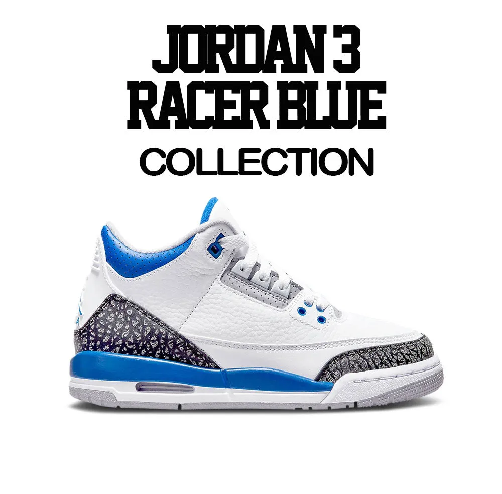 Retro 3 Racer Blue Box Of Sneakers Shirt