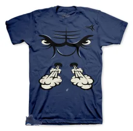 Retro 6 Diffused Raging Face Shirt