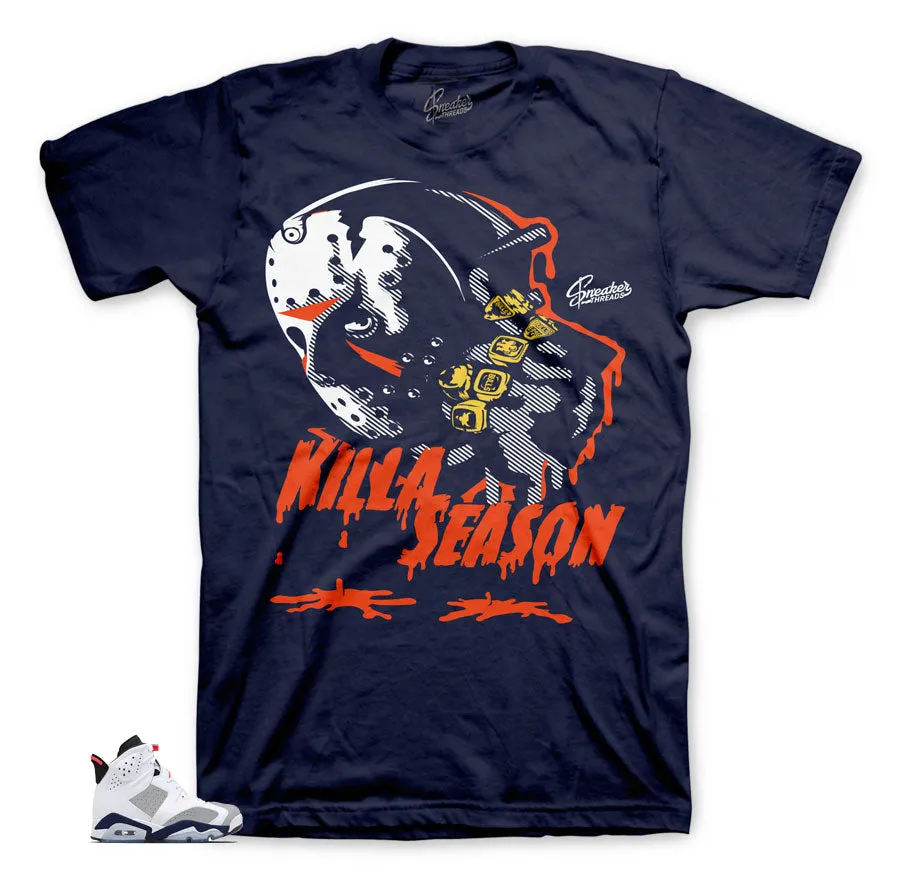 Retro 6 Tinker Killa Season Shirt
