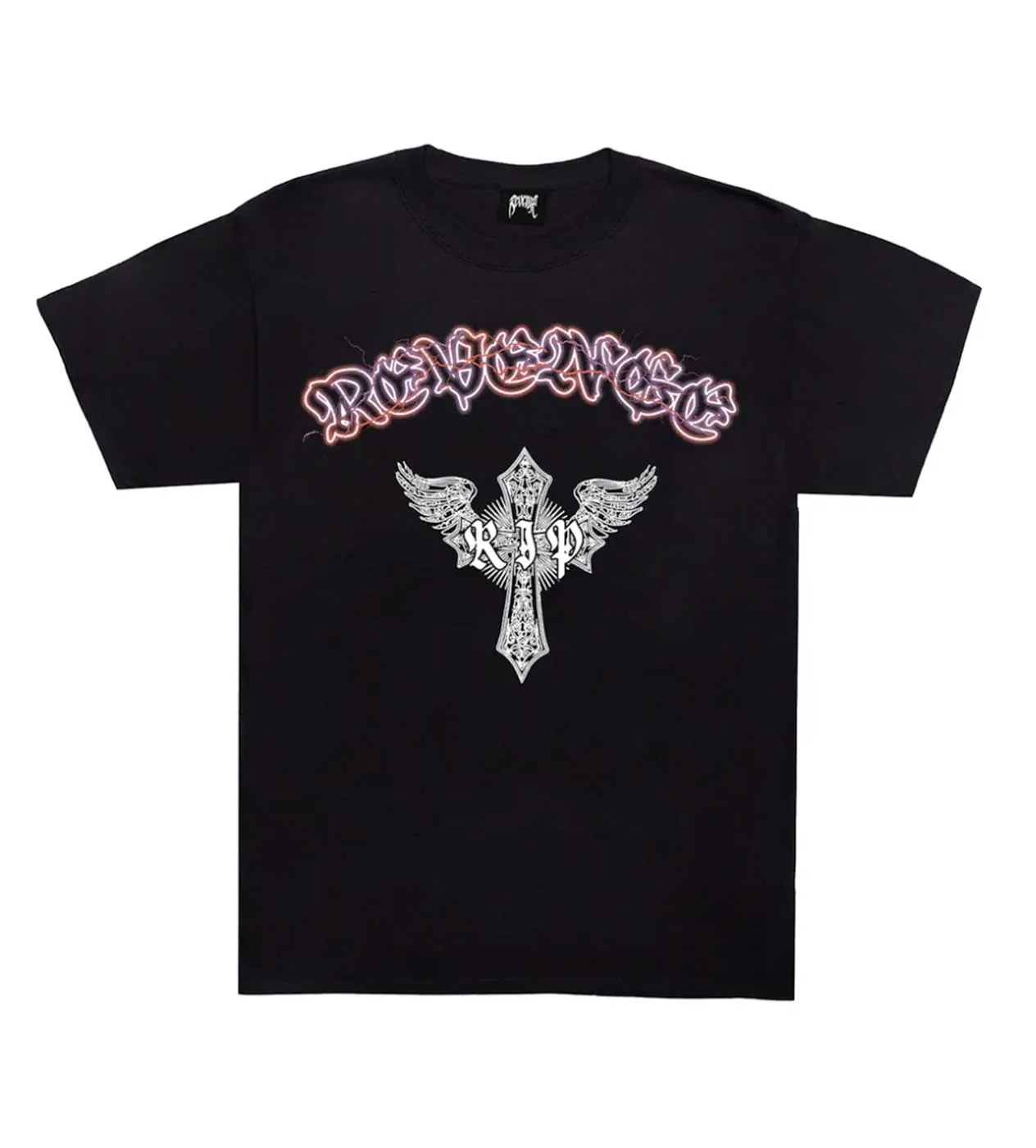 Revenge Lightning Reaper Tee Black