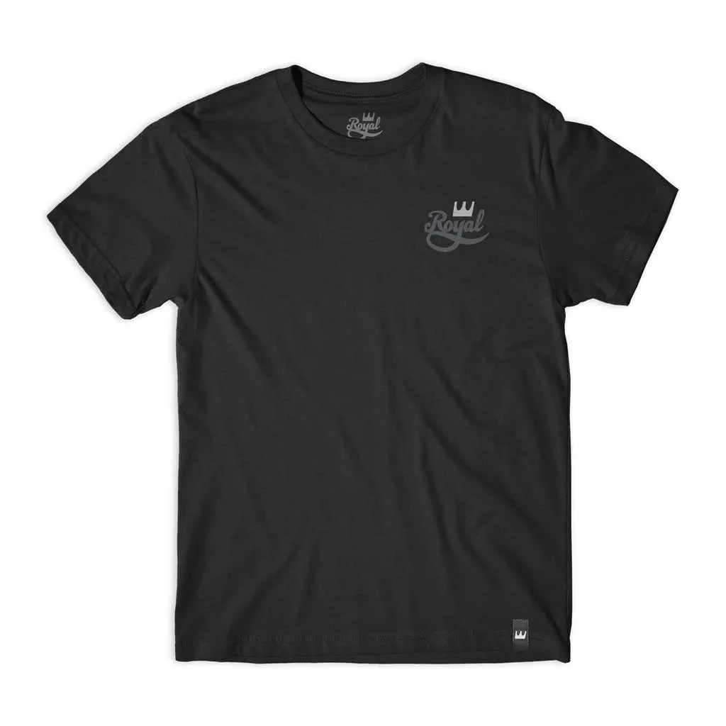 Royal Two Tone S/S Tee - Black