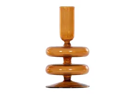 SAFFRON CANDLE HOLDER | STACKED