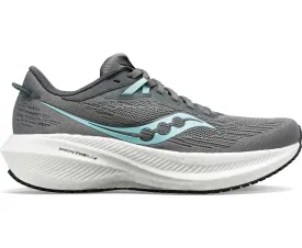 Saucony Womens Triumph 21- Gravel/Black (S10881-11)