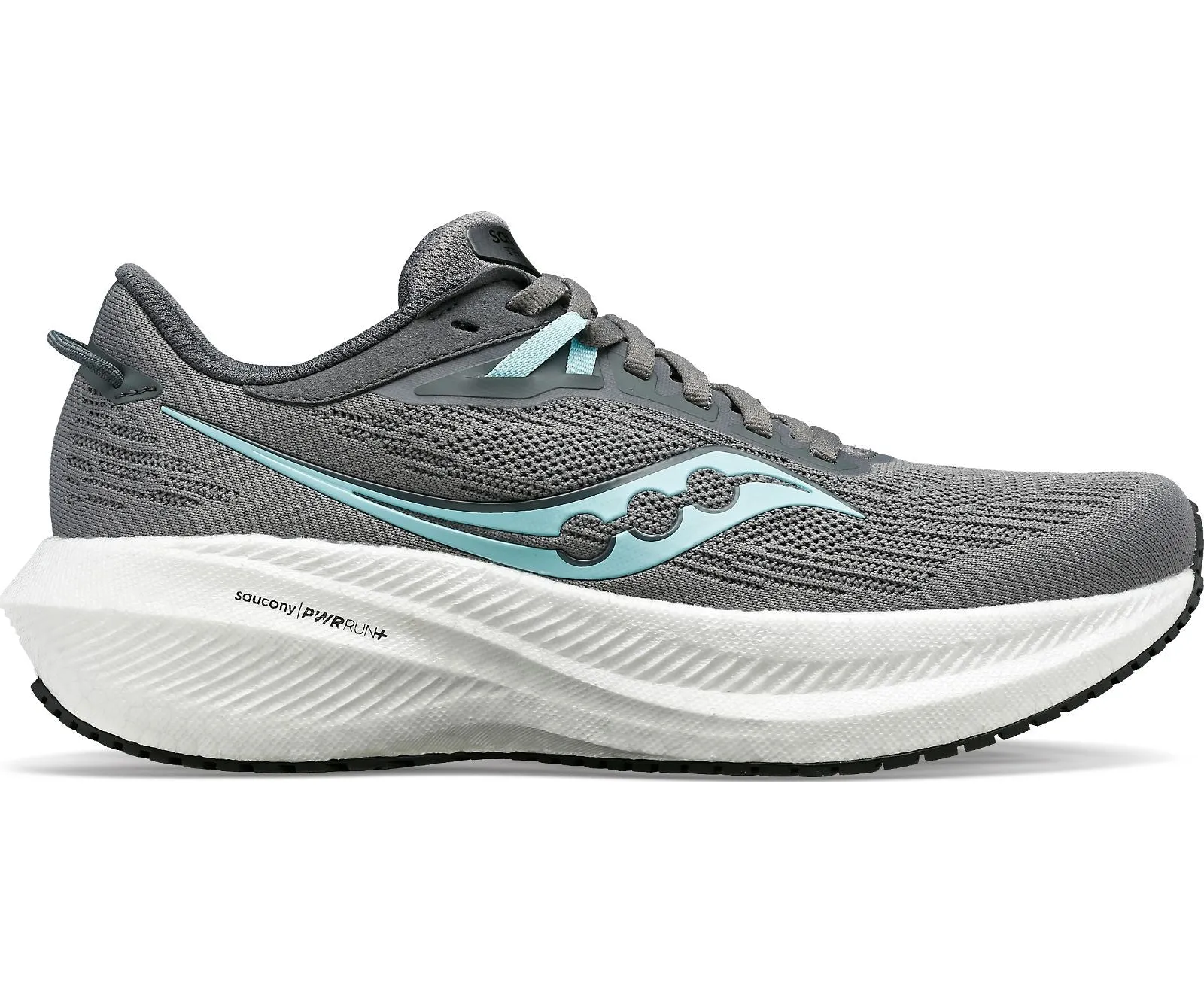 Saucony Womens Triumph 21- Gravel/Black (S10881-11)