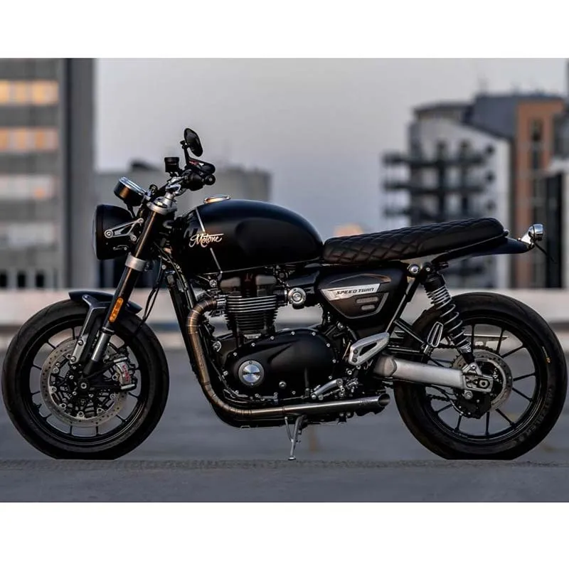 Selle SPEED DIAMOND pour Triumph Speed Twin 1200 | Motone Customs