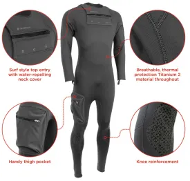 Sharkskin Male Titanium 2 Chillproof Multi-Sport Chest Zip