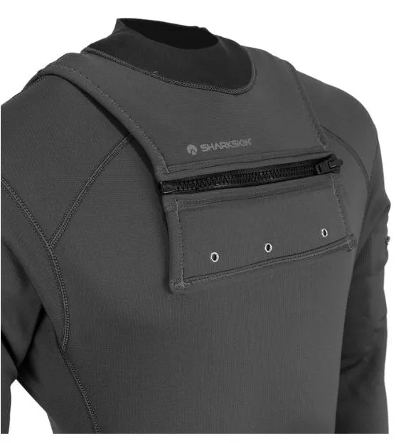 Sharkskin Male Titanium 2 Chillproof Multi-Sport Chest Zip