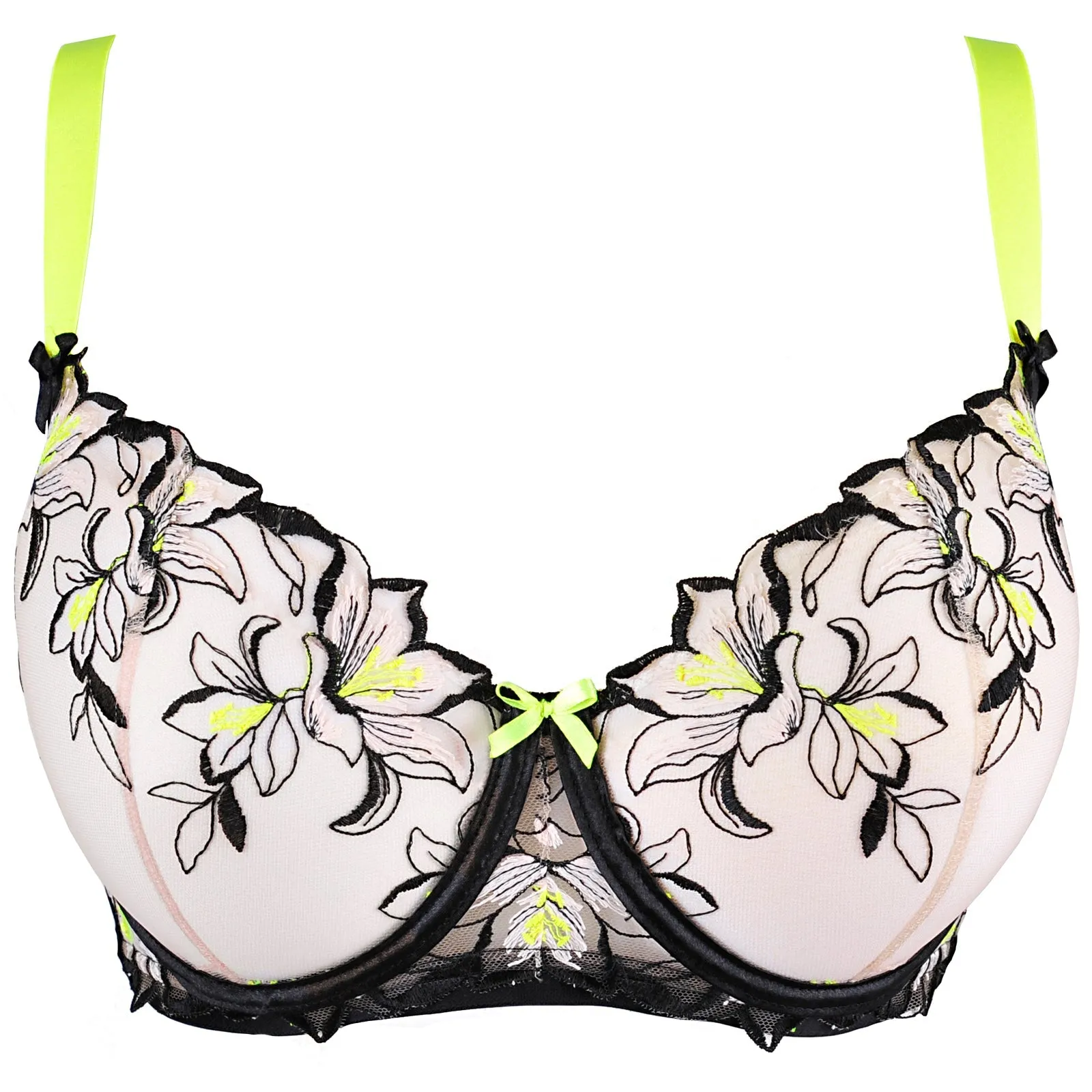 Sheer Balconette Bra Axami Lilium