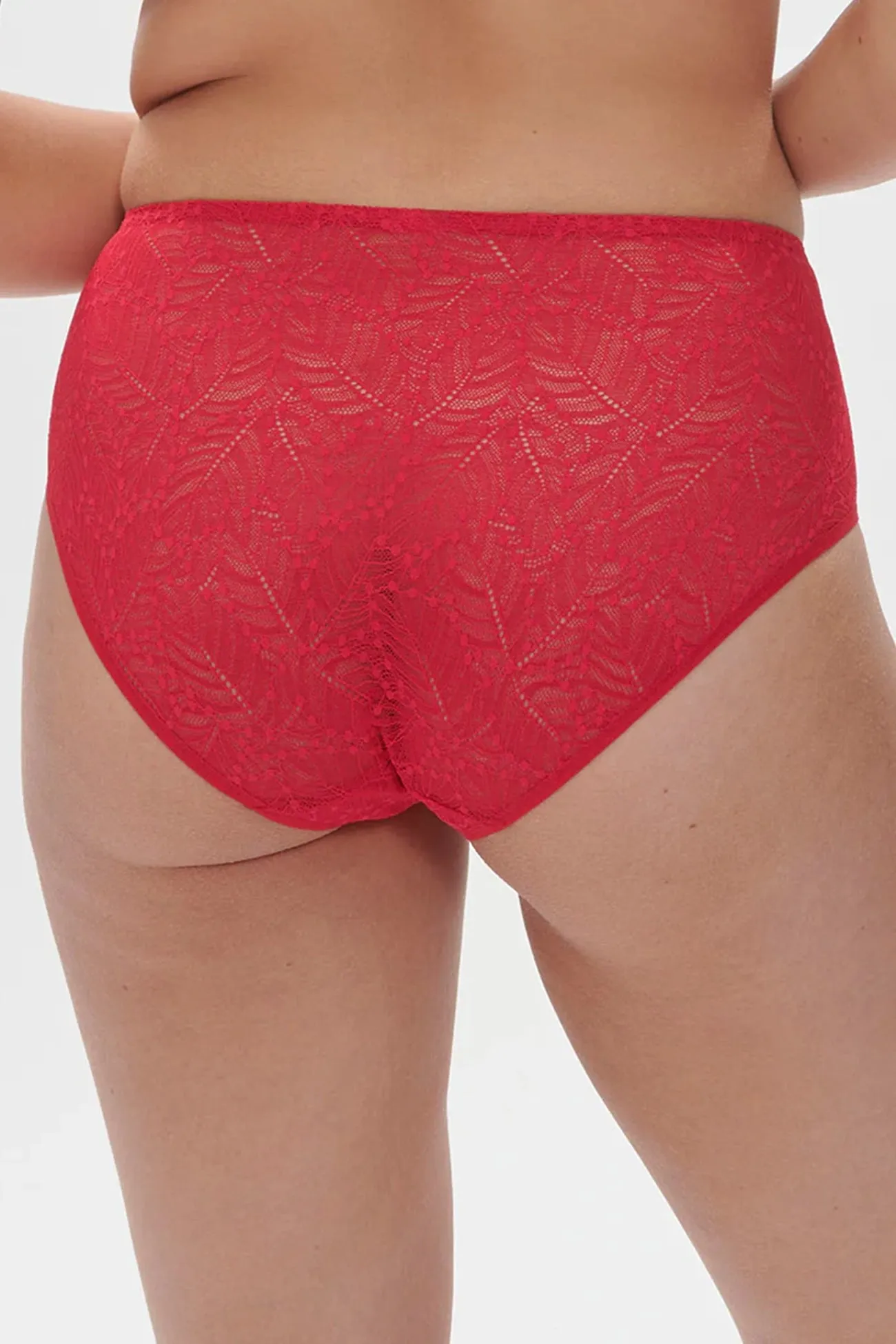 Simone Perele Comete Retro Brief - Ruby Pink