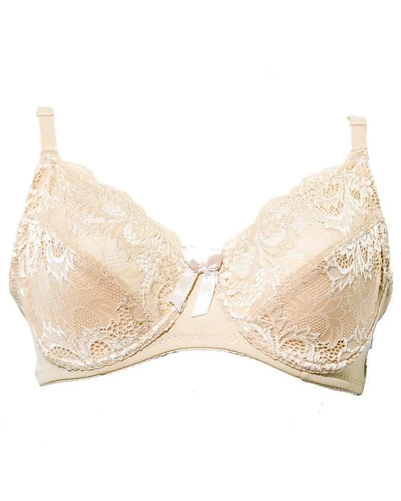 Skin Bridal Bra , Non Padded - Under Wired Bra - Yadaili