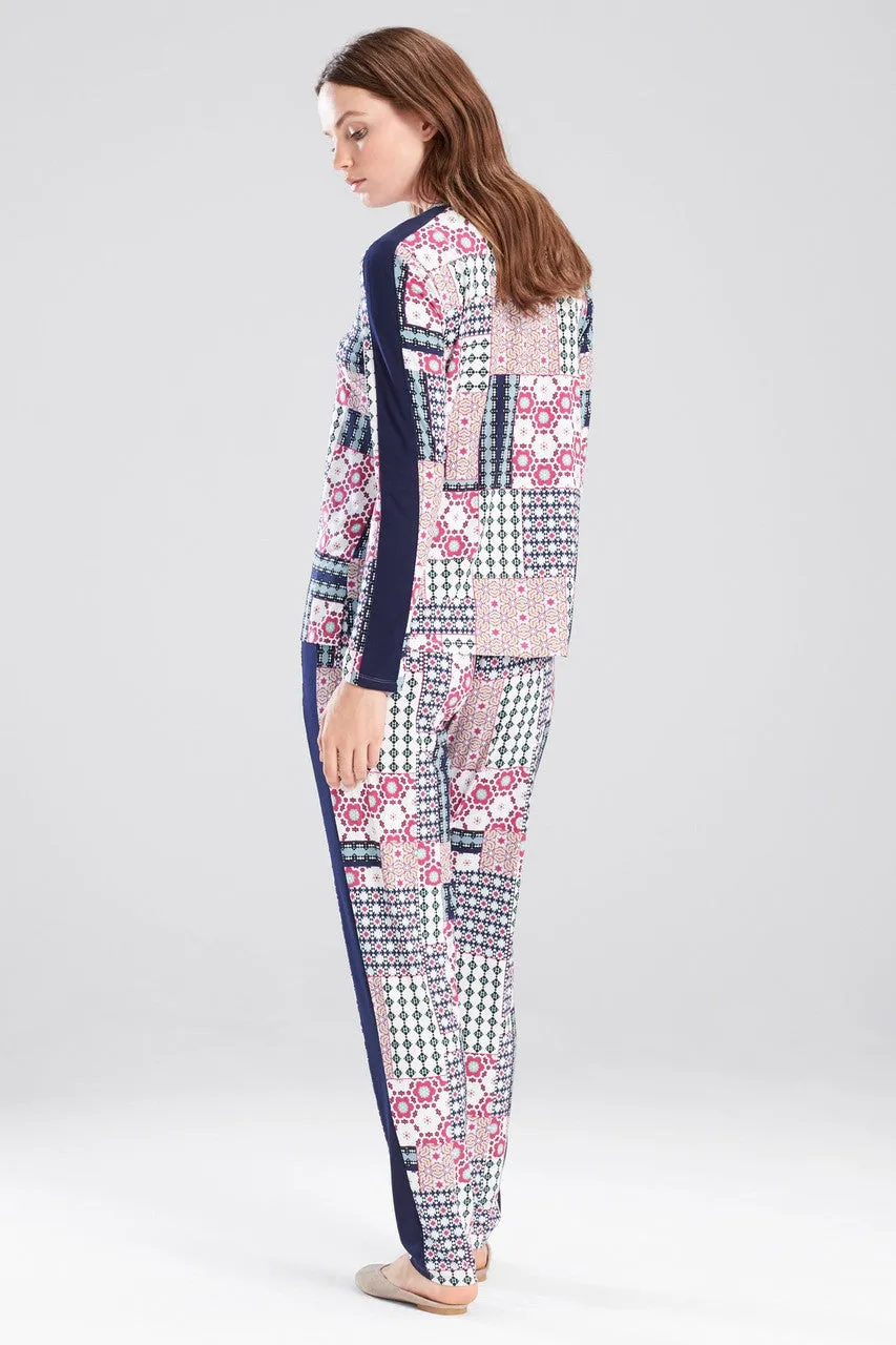 Slumber Party Printed PJ With Eyemask
