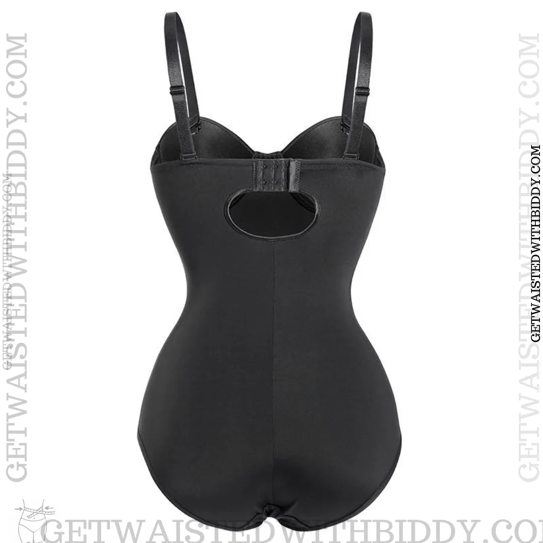 Snatch me Bodysuit - Tummy Control Padded Bra Butt Lifting Adjustable Strap
