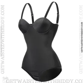 Snatch me Bodysuit - Tummy Control Padded Bra Butt Lifting Adjustable Strap