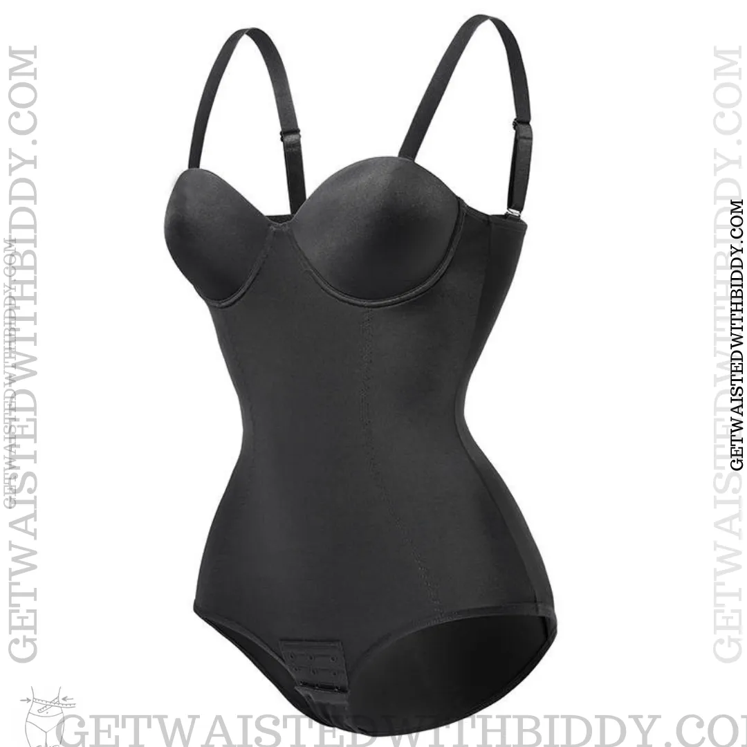Snatch me Bodysuit - Tummy Control Padded Bra Butt Lifting Adjustable Strap