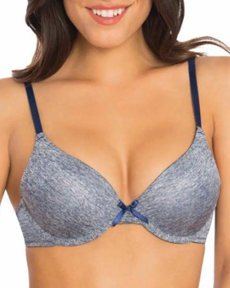Soft Padded Underwired Pushup T-Shirt Bra - Secret Treasures