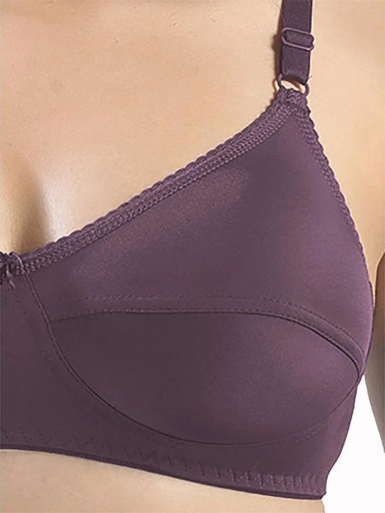Sonari Loreal Bra - Wine - Non Padded Non Wired - Imported Bra