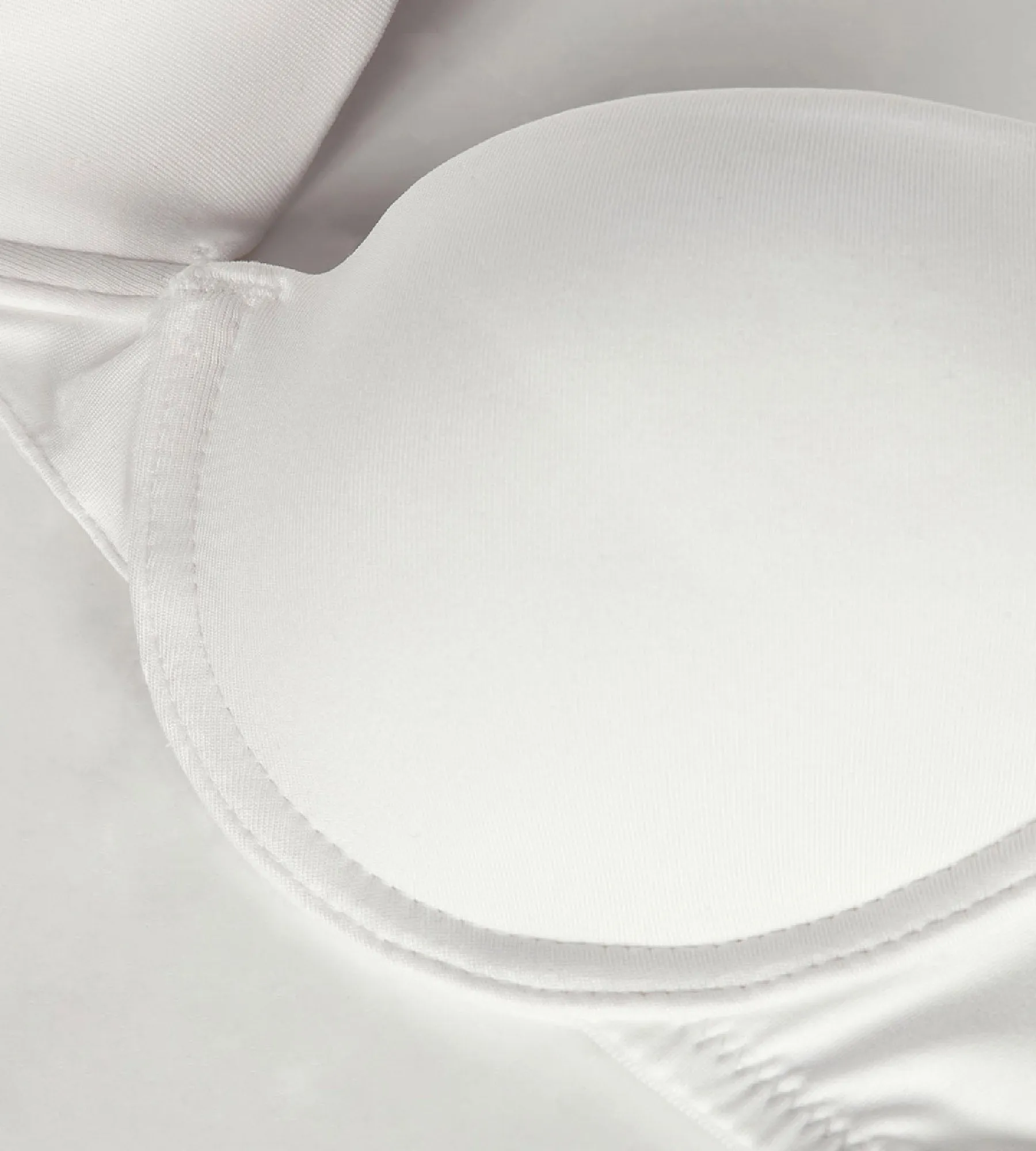 Soutien-gorge à coques blanc pour fille Dim Invisible