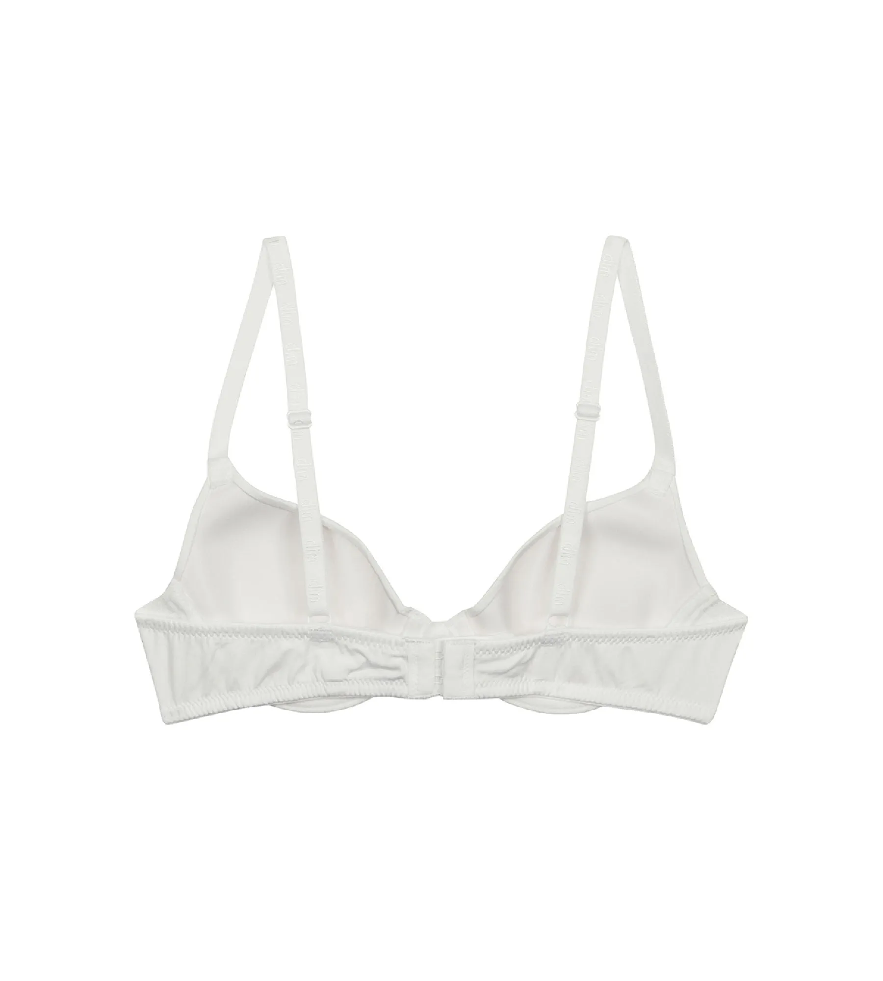 Soutien-gorge à coques blanc pour fille Dim Invisible