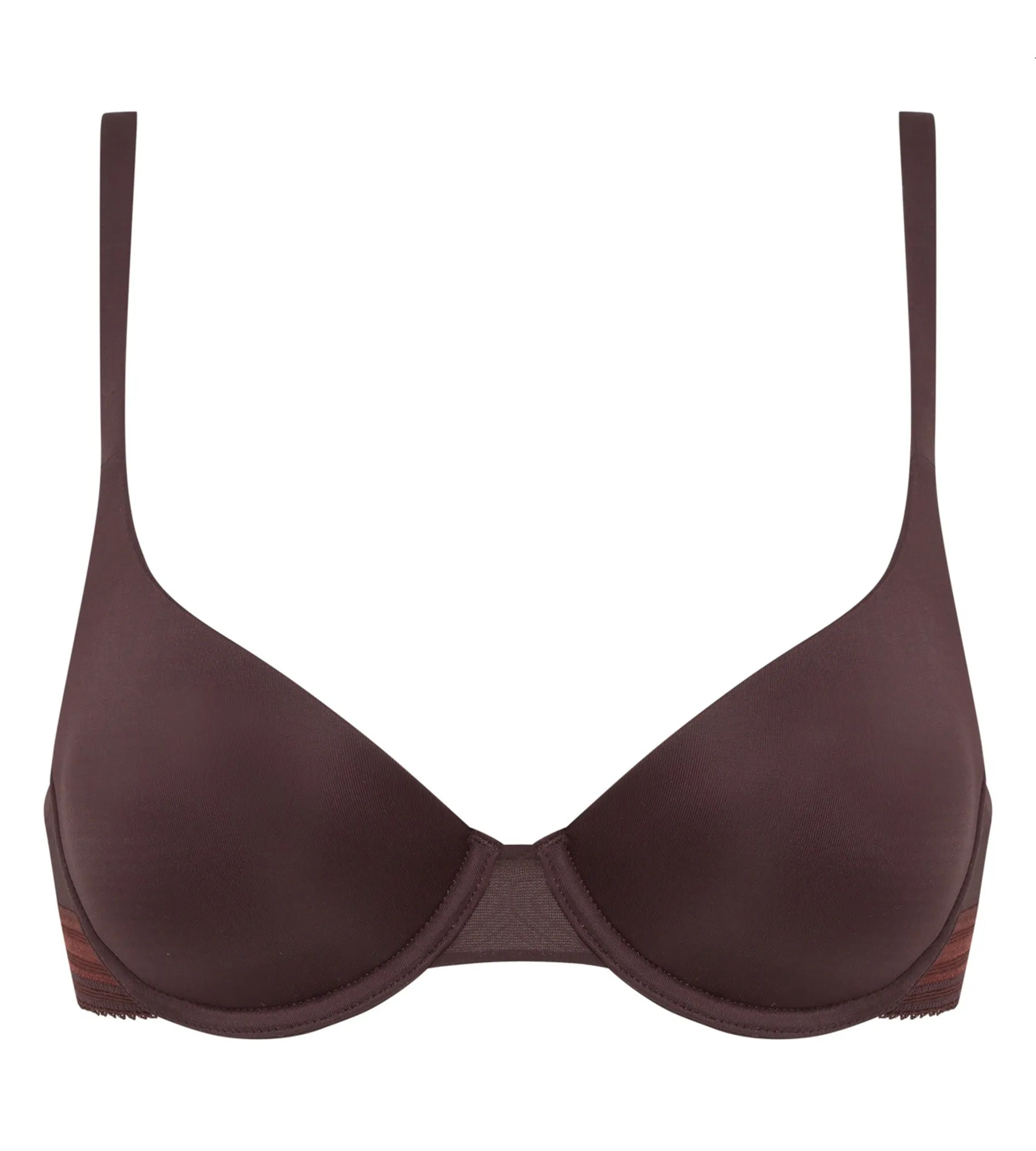 Soutien-gorge corbeille ampliforme marron précieux InvisiFree de Dim