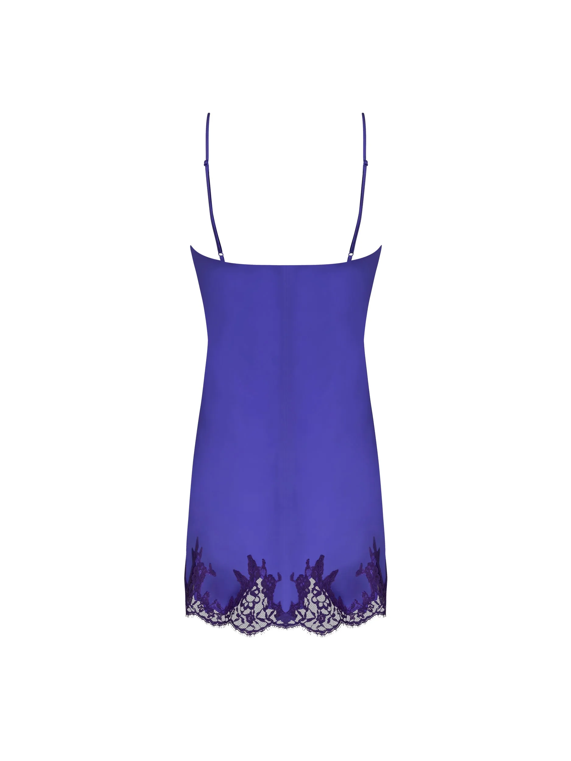Splendeur Soie Ocean Bleu Chemise