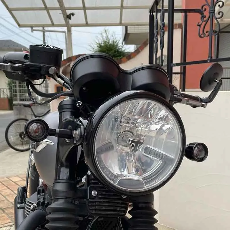 Supports clignotants pour Triumph LC - Filetage 10mm | Motone Customs