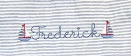 Sweet Mini Sailboat Embroidery**DESIGN ONLY**