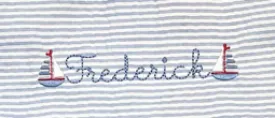 Sweet Mini Sailboat Embroidery**DESIGN ONLY**