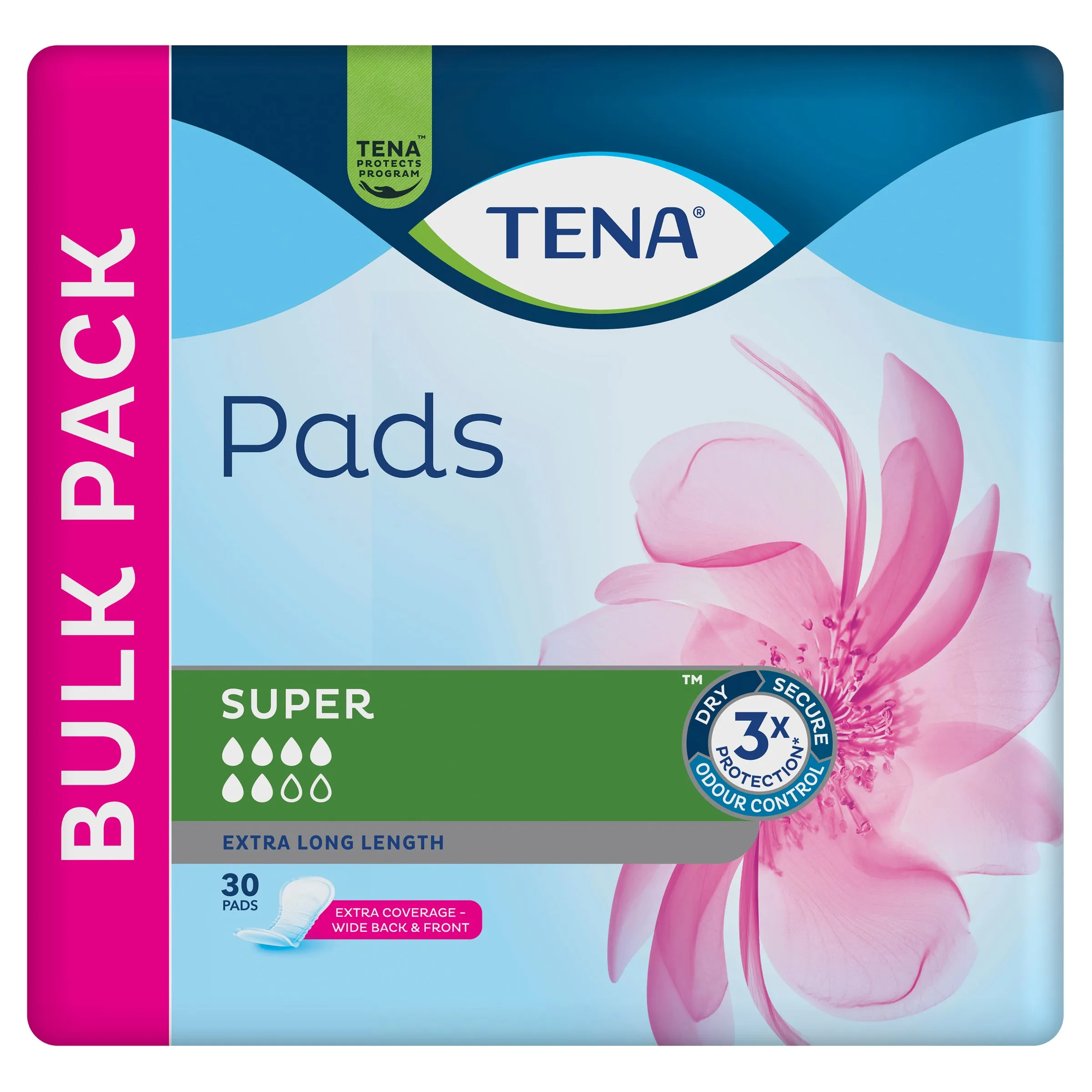 TENA Pads Super 30 Pack