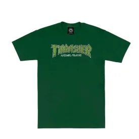 Thrasher Brick Tee - Forest Green