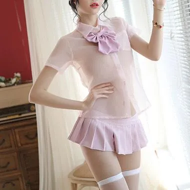 Transparent Sexy School Uniform SD01100