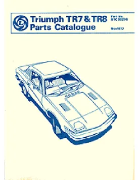 Triumph Tr7 & Tr8 Parts Catalog
