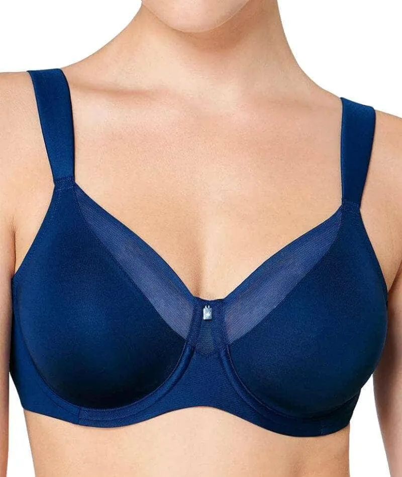 Triumph True Shape Sensation Minimiser Underwire Bra - Deep Water