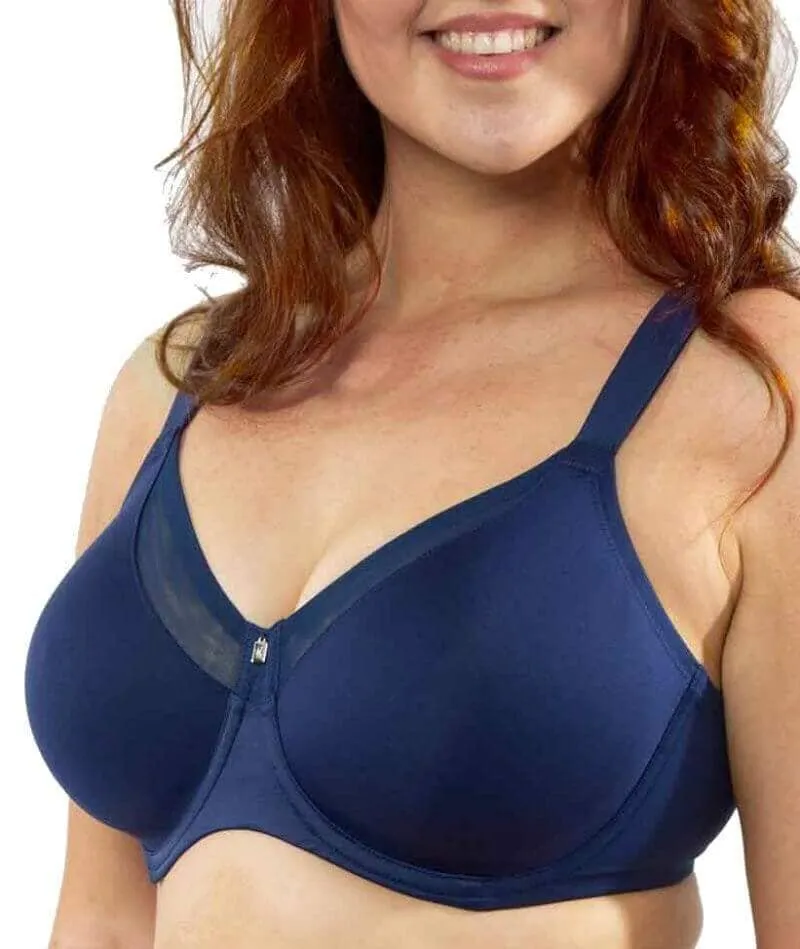 Triumph True Shape Sensation Minimiser Underwire Bra - Deep Water