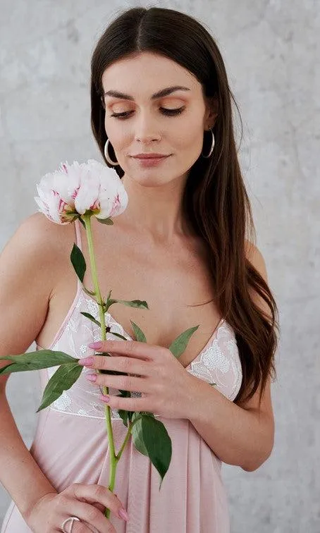 Vanilla Nightwear  Pink Chemise