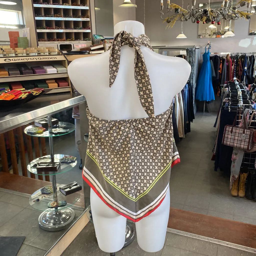 Victoria's Secret satiny halter top M