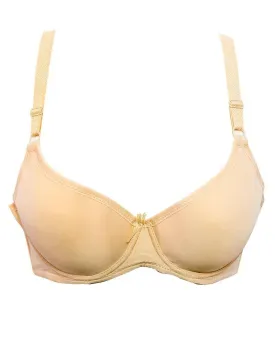 Wedding Fashionable Skin Bra - Single Padded,Under Wired Bra - By Women Jou Jou