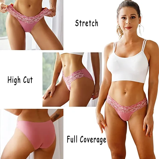Wholesale Seamless Underwear for Women No Show Bikini Panties Lace