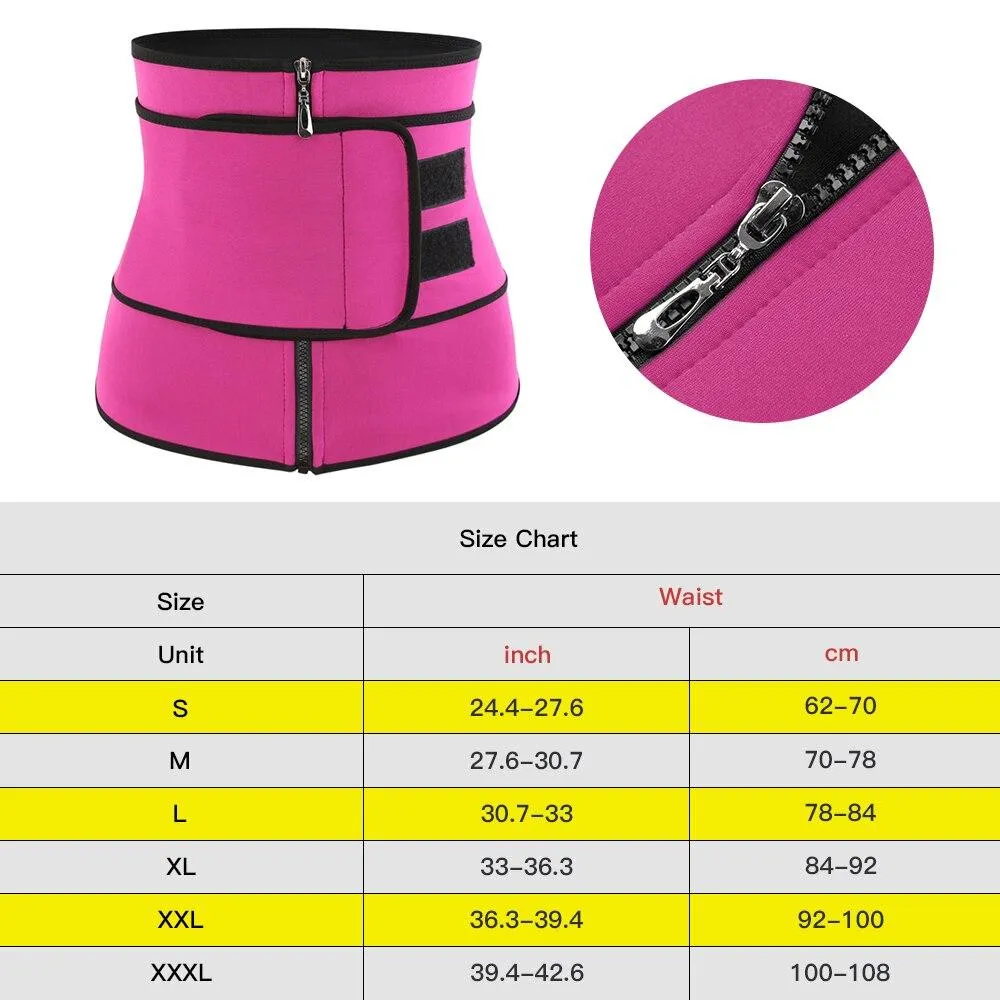 Women Plus Size Belly Control Sweat Body Shaper