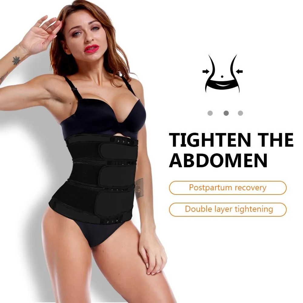 Women Plus Size Belly Control Sweat Body Shaper