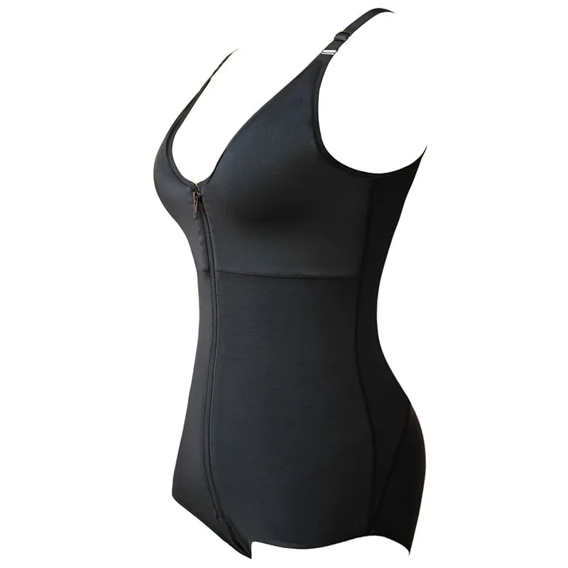 Women's Polyester Modeling Strap Bodysuit Butt Lifter Waist Slimmers